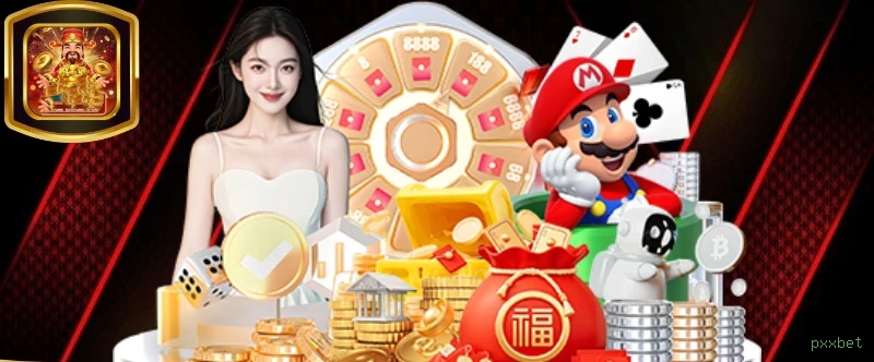 Cassino ao vivo pxxbet dealers